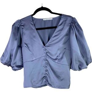 ABERCROMBIE & FITCH Puff Sleeve Blouse